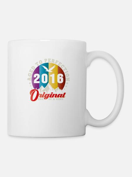Perfection 2016 -8e anniversaire,Original - Mug blanc - blanc