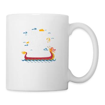 Aus dem Weg, ich muss aufs Wasser - Tasse - Weiß - Rechts
