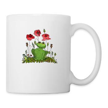 Grenouille - Mug blanc - blanc - Droite