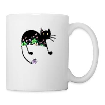 Cat - Mug - white - Right