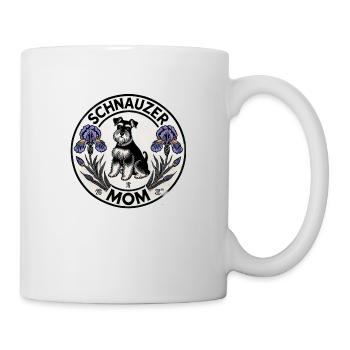 Schnauzer Mama - Tasse - Weiß - Rechts