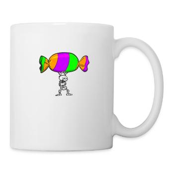 Halloween Skeleton - Mug blanc - blanc - Droite