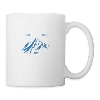 Valmeinier - Alpes - Mug blanc - blanc - Droite