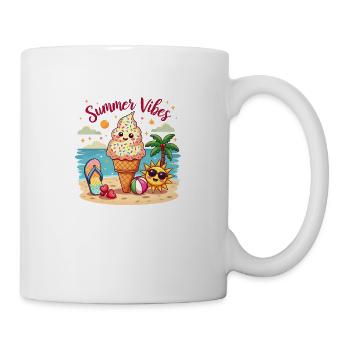 SUMMER VIBES - Mug - white - Right