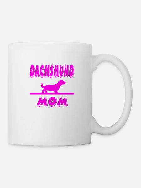 Dackel - Tasse - Weiß