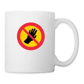 Please don't touch me - Autism - Asperger - Mug - white - Right