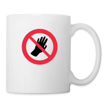 Please don't touch me - Autism - Asperger - Mug - white - Right