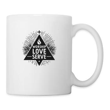 Worship Love Serve - Mug - white - Right