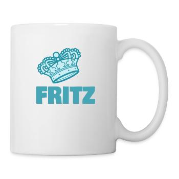 Geschenk für Fritz - Tasse - Weiß - Rechts