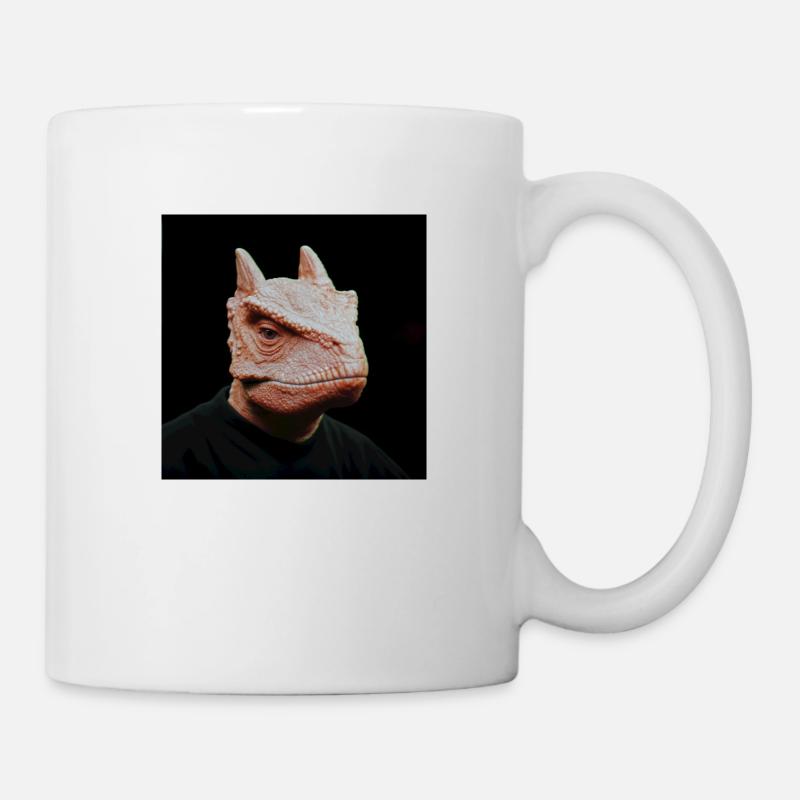 Dinosaure rétro - Mug blanc - blanc