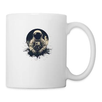 Astronaut on the Moon - Mug - white - Right
