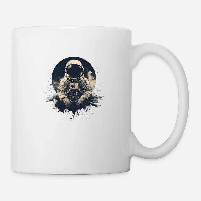 Astronaut on the Moon - Mug - white