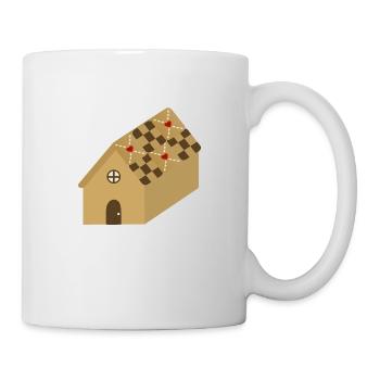 Maison en pain d’épices - Mug blanc - blanc - Droite