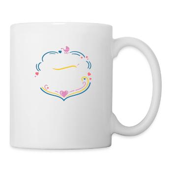 Future maman en 2025 - Mug blanc - blanc - Droite