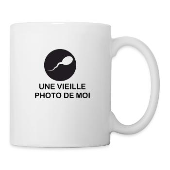 Une Vieille Photo De Moi - Mug blanc - blanc - Droite