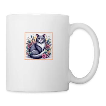 Domestic Cat Gifts - Mug - white - Right