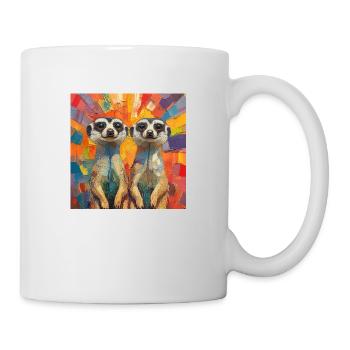 Meerkats - Mug - white - Right