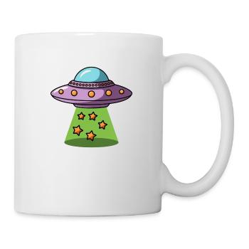 Ufo - Tasse - Weiß - Rechts