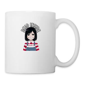 Dead inside Little Girl - Tasse - Weiß - Rechts