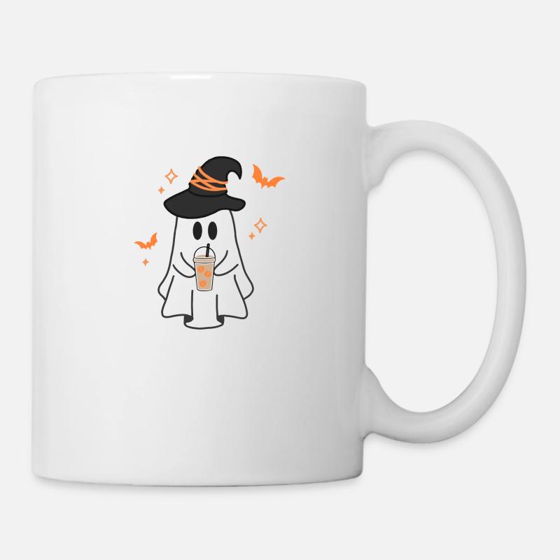 Pumpkin Latte Ghost - Tasse - Weiß