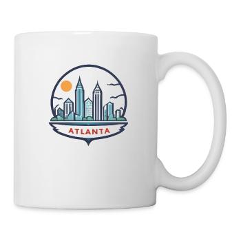 Atlanta Georgia Geschenkidee - Tasse - Weiß - Rechts