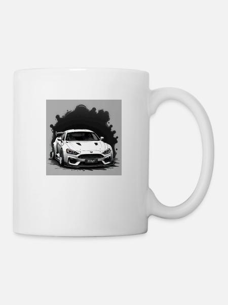 JDM Sportcar Tuning Driftcar Car Gift PS - Mug - white