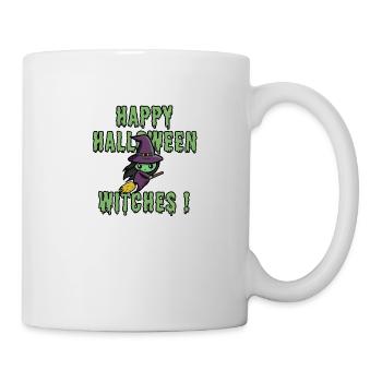 Conception de sorcières de joyeux Halloween - Mug blanc - blanc - Droite