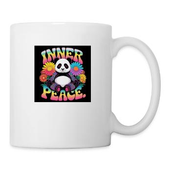 Inner Peace Meditating Panda - Mug - white - Right