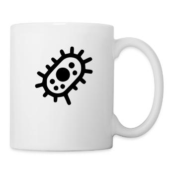 Bakterien - Tasse - Weiß - Rechts