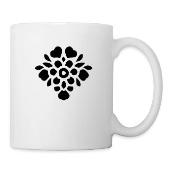 Flower bouquet - Mug - white - Right