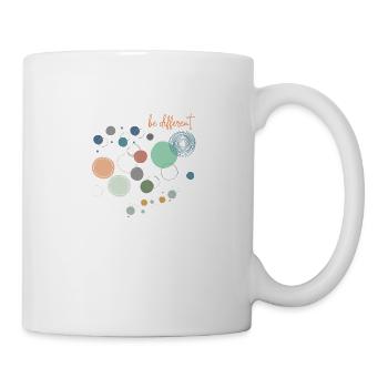 Be different - Tasse - Weiß - Rechts