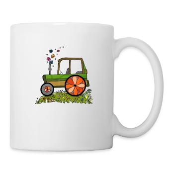 Tractor - Mug - white - Right