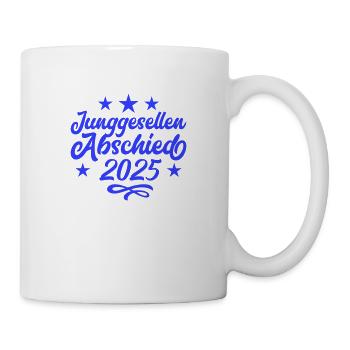Jga Junggesellenabschied 2025 - Tasse - Weiß - Rechts