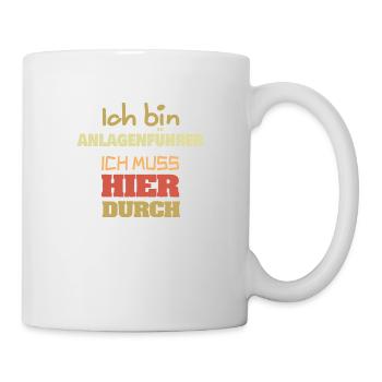 Profession : Opérateur d’usine - Mug blanc - blanc - Droite