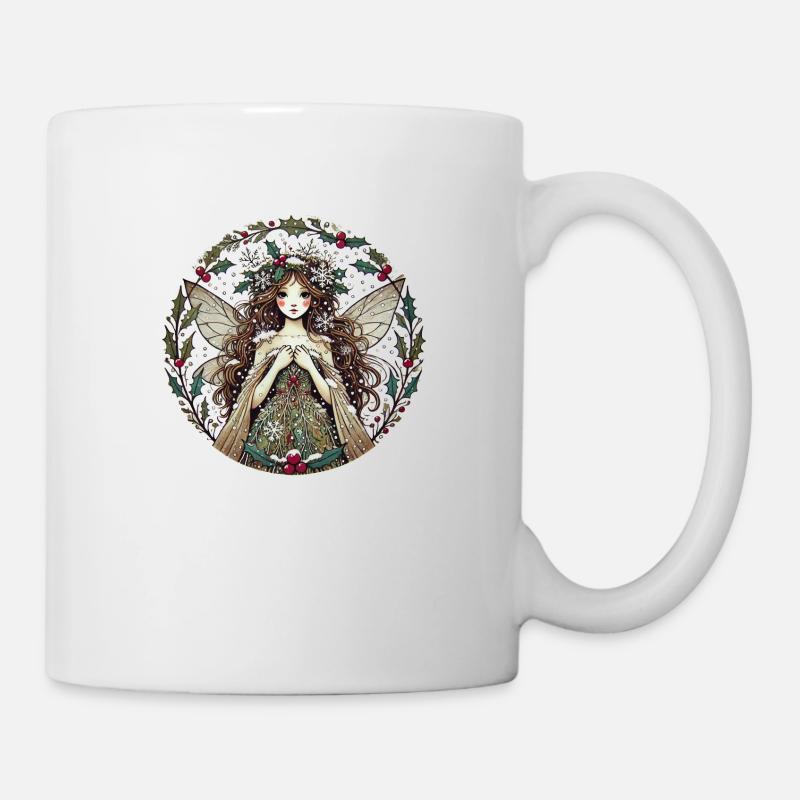Weihnachtsfee - Tasse - Weiß