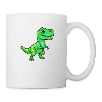 Dinosaure T-Rex - Mug blanc - blanc - Droite