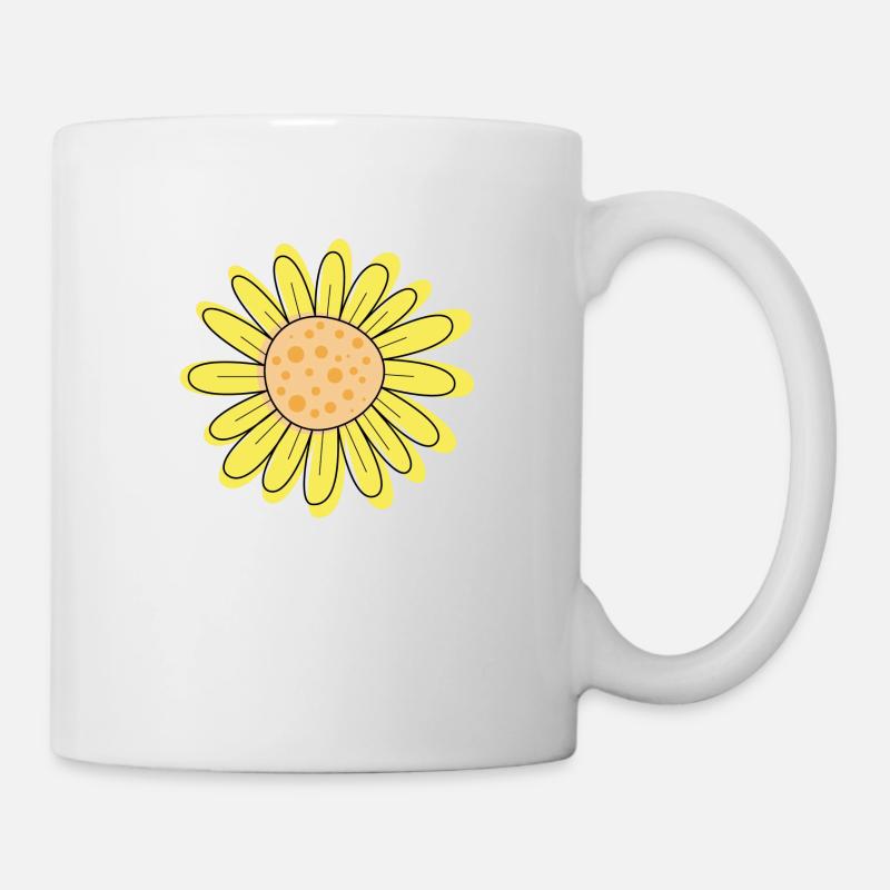tournesol - Mug blanc - blanc