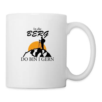 J’aime aller à la montagne - Mug blanc - blanc - Droite