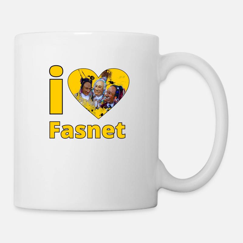 i love Fasnet 2 - Tasse - Weiß