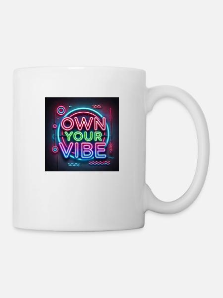 Own your vibe - Mug - white