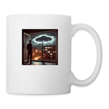 UFO spotted - Mug - white - Right