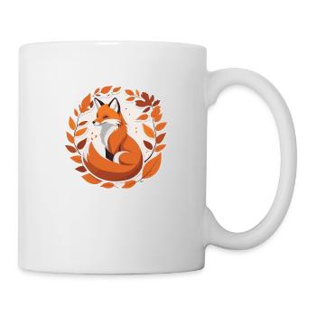 Fox in Autumn #2 - Mug - white - Right