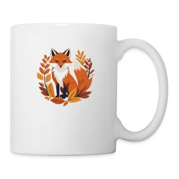 Fox in Autumn #5 - Mug - white - Right