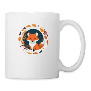 Fox in Autumn #9 - Mug - white - Right