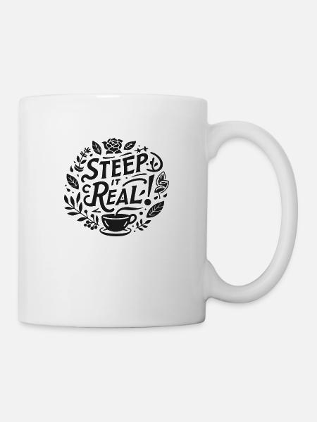 Ziehen Sie es echt - Tasse - Weiß