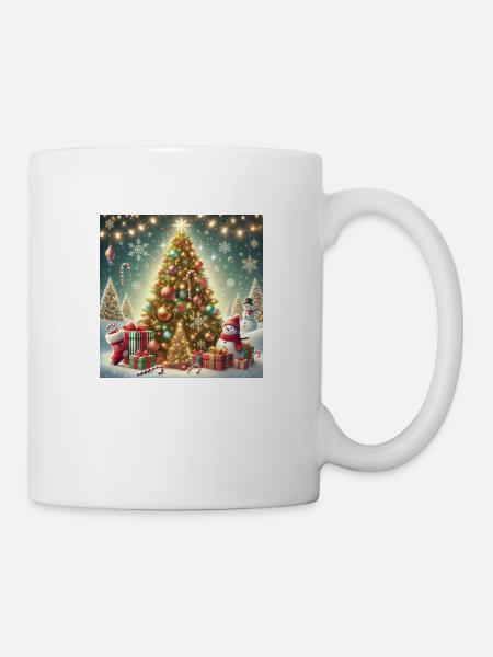 Christmas tree - Tasse - Weiß