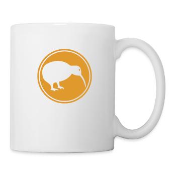 Kiwi - Neuseeland - New Zealand - Maori - Aotearoa - Tasse - Weiß - Rechts