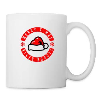 Merry X-Mas Biker Buddies - Mug - white - Right