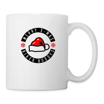 Merry X-Mas Biker Buddies - Mug - white - Right