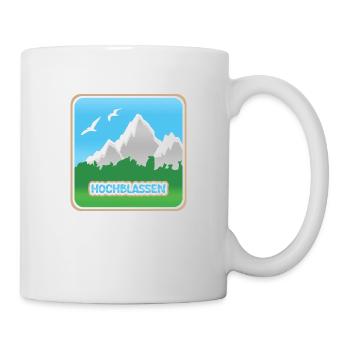 Hochblassen as a mountain sport - Mug - white - Right